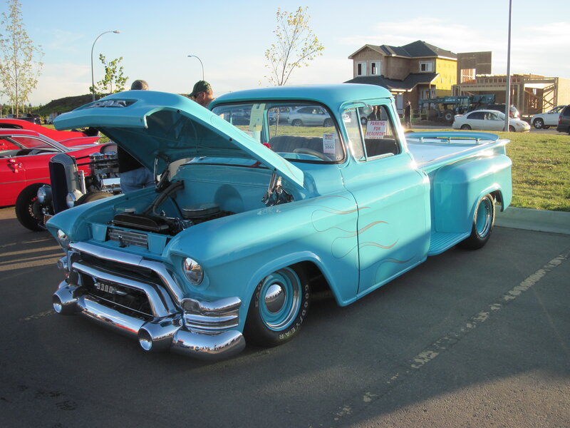 Light-blue Pickup Truck — Blue
