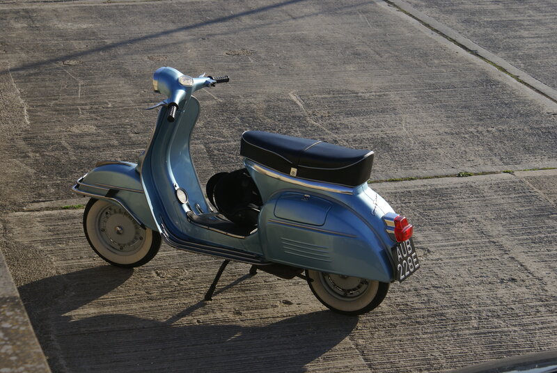 Light Blue Scooter — Calm