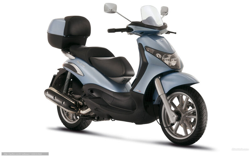 Light Blue Scooter — Neutral