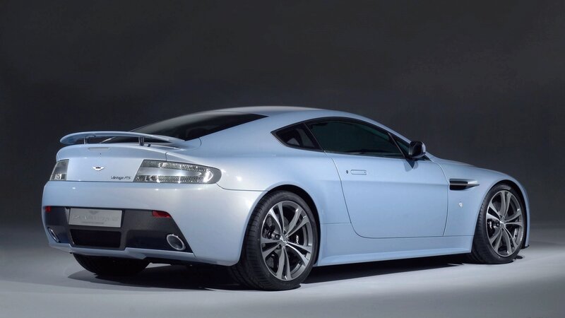 light blue sports car