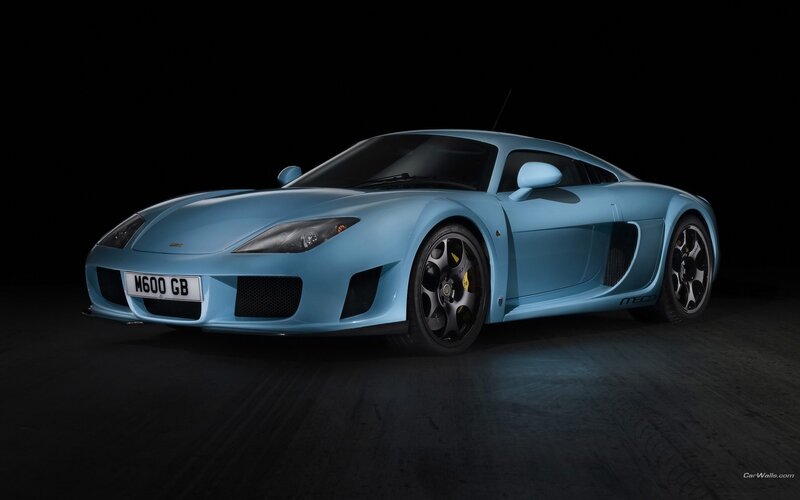 light blue sports car
