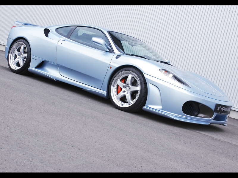 light blue sports car