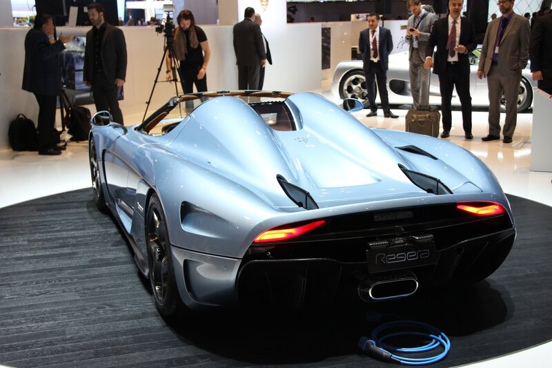 Light-blue Sports Car — Blue, Formal