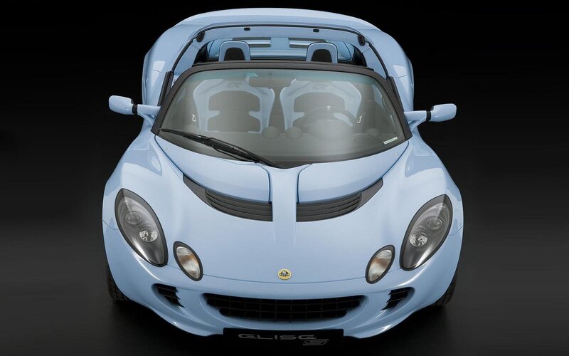 Light Blue Sports Car — Dramatic, Photograph