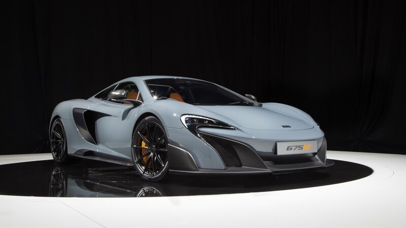 Light-blue Sports Car — Gray