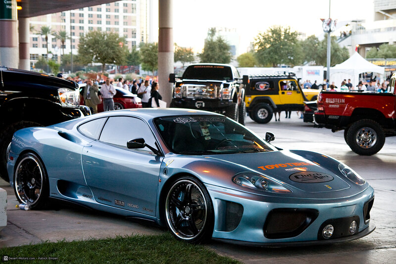 Light Blue Sports Car — Outdoor