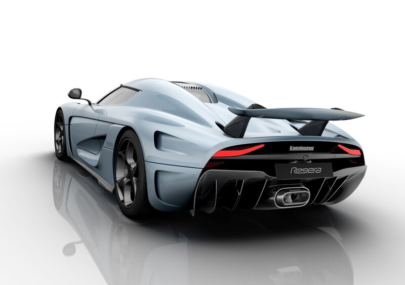 Light Blue Sports Car — Silver, Sleek, Modern