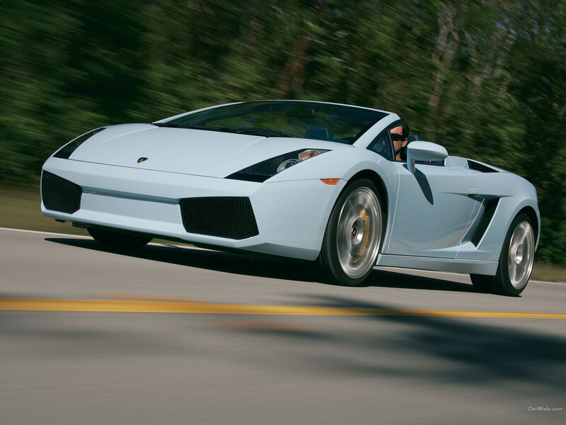 Light-blue Sports Car — White, Dynamic, Afternoon