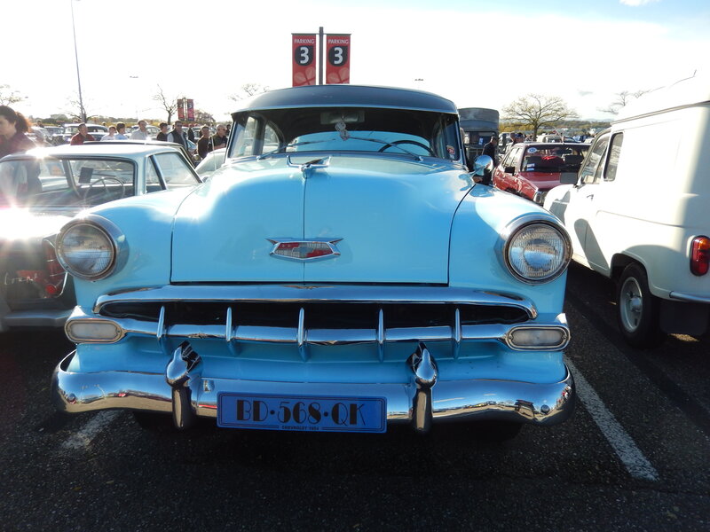 Light-blue Vintage Car — Blue, Outdoor