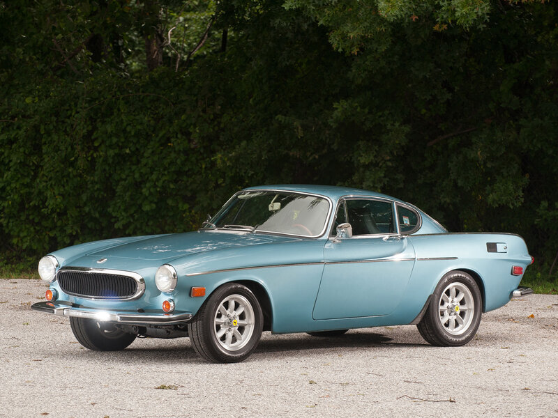Light Blue Vintage Car — Calm, Afternoon