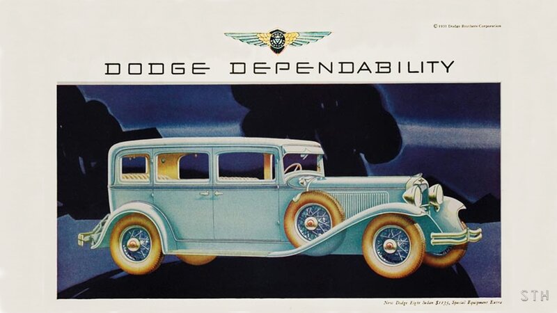 Light Blue Vintage Car — Dramatic, Night