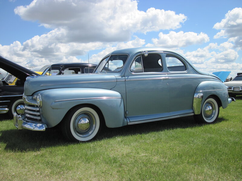 Light Blue Vintage Car — Serene