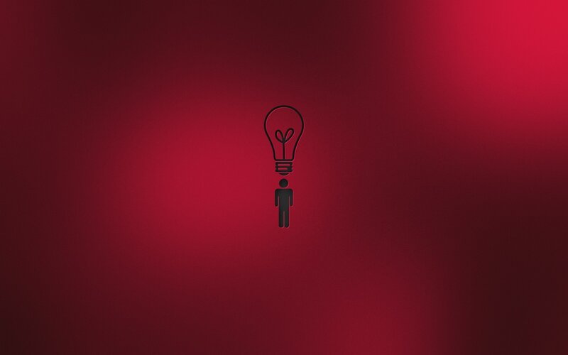 light bulb idea concept