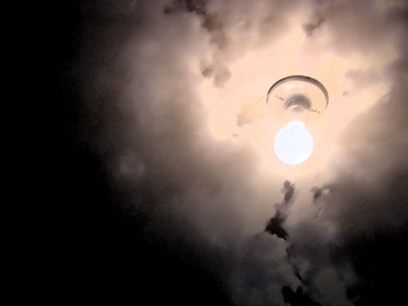 Light Bulb in Smoke