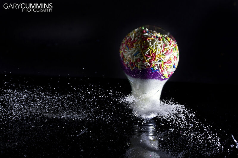 Light Bulb with Sprinkles