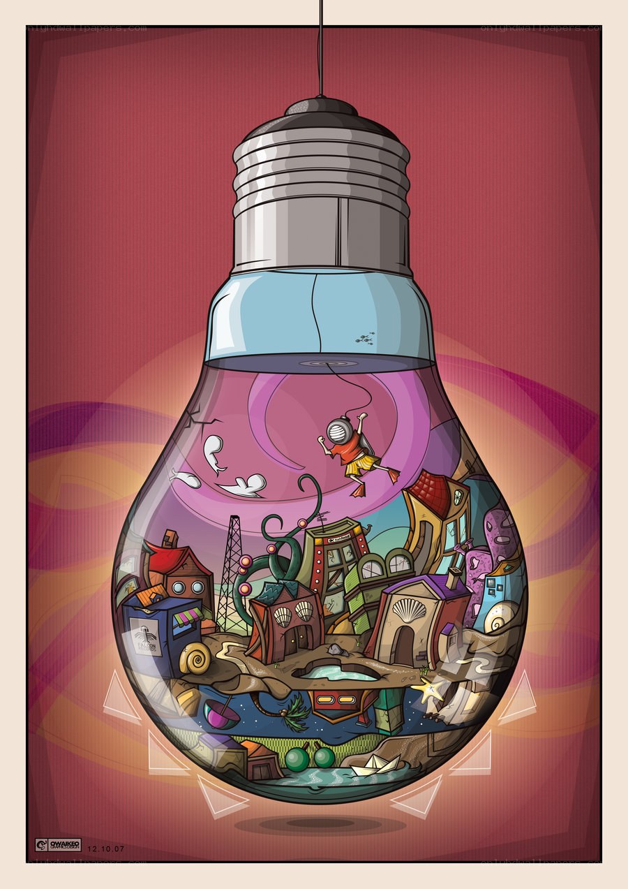 Light bulb world