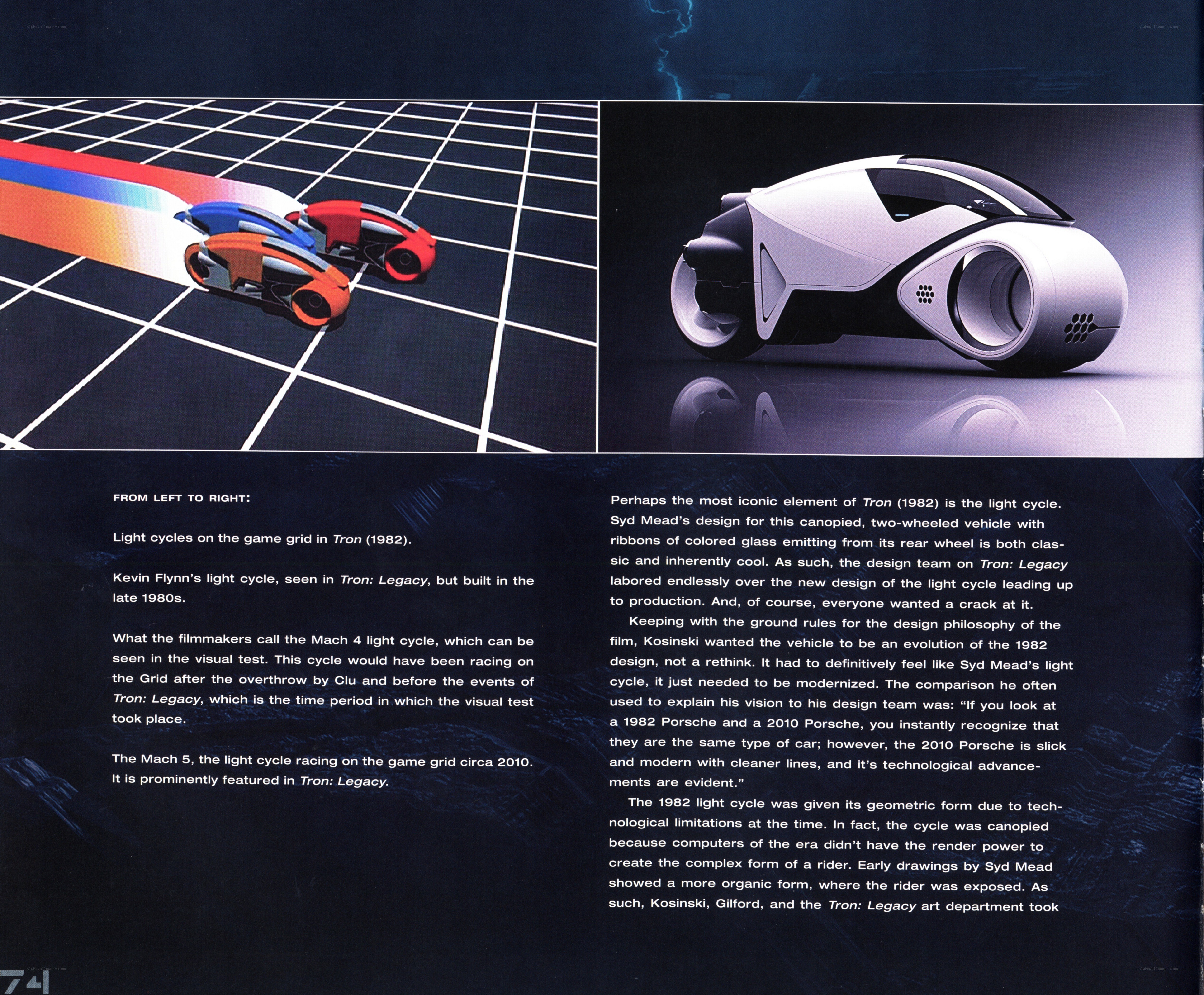 Light Cycles from Tron