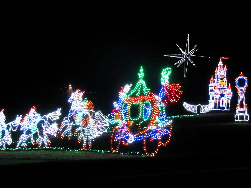 Light Display at Night