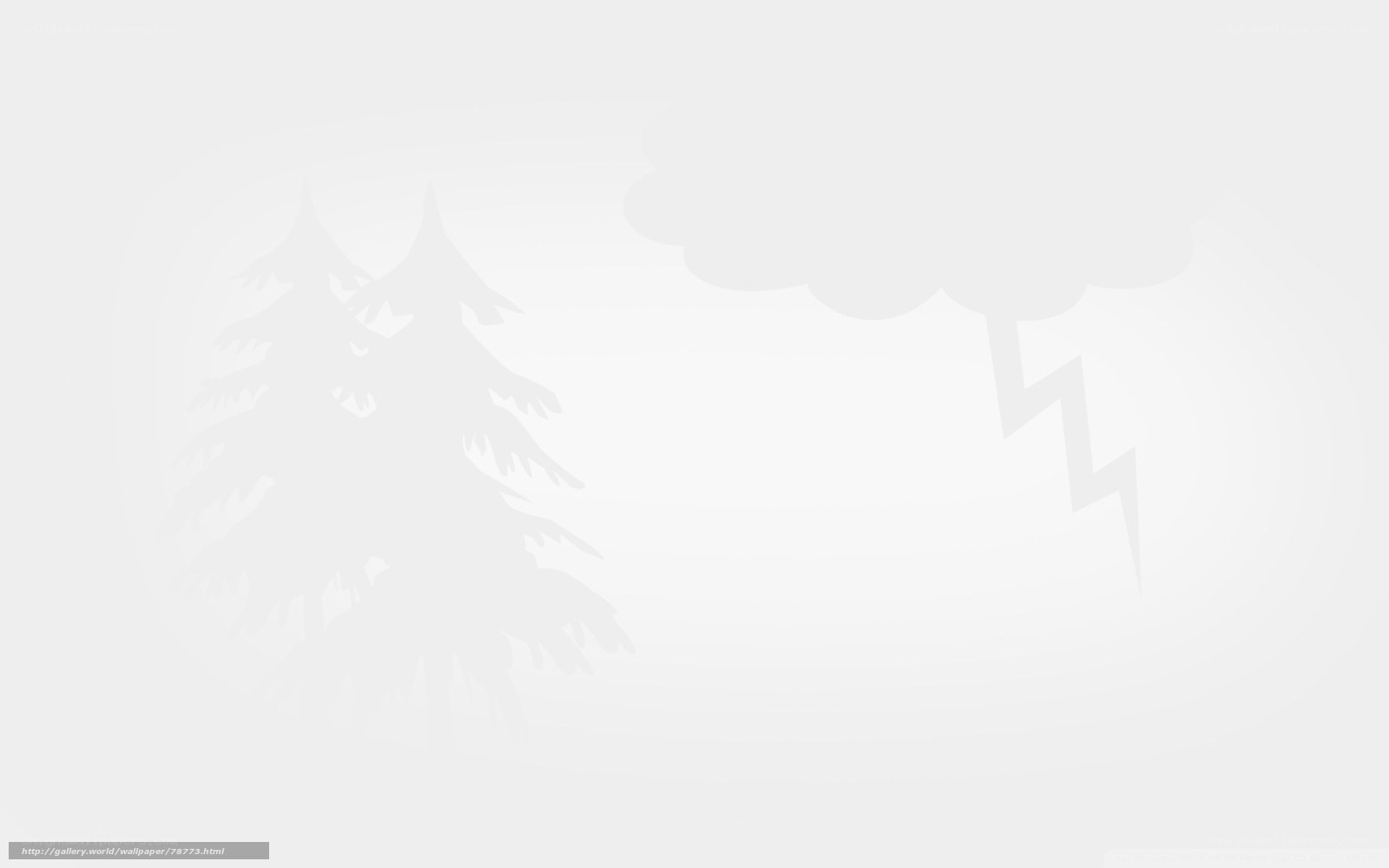 light forest storm scene