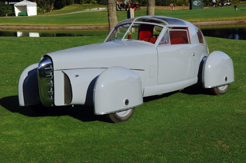 Light-gray Vintage Car