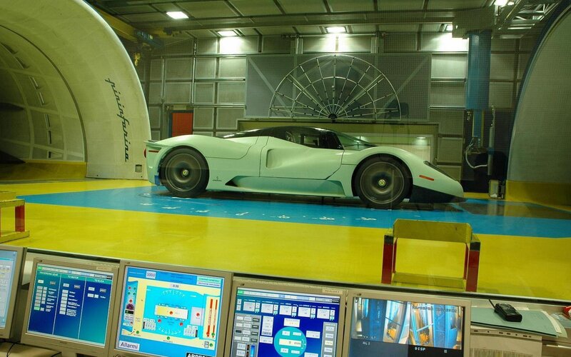 Light-green Sports Car