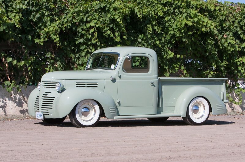 Light Green Vintage Truck — Light Green