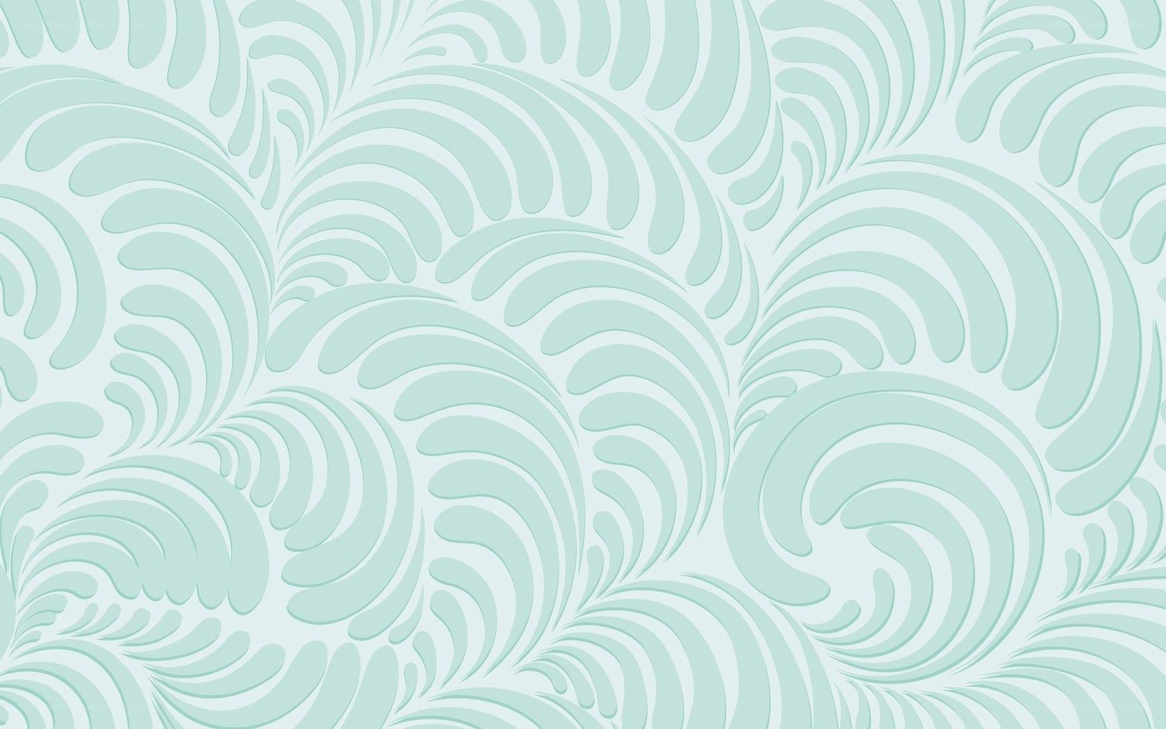 light green wave pattern