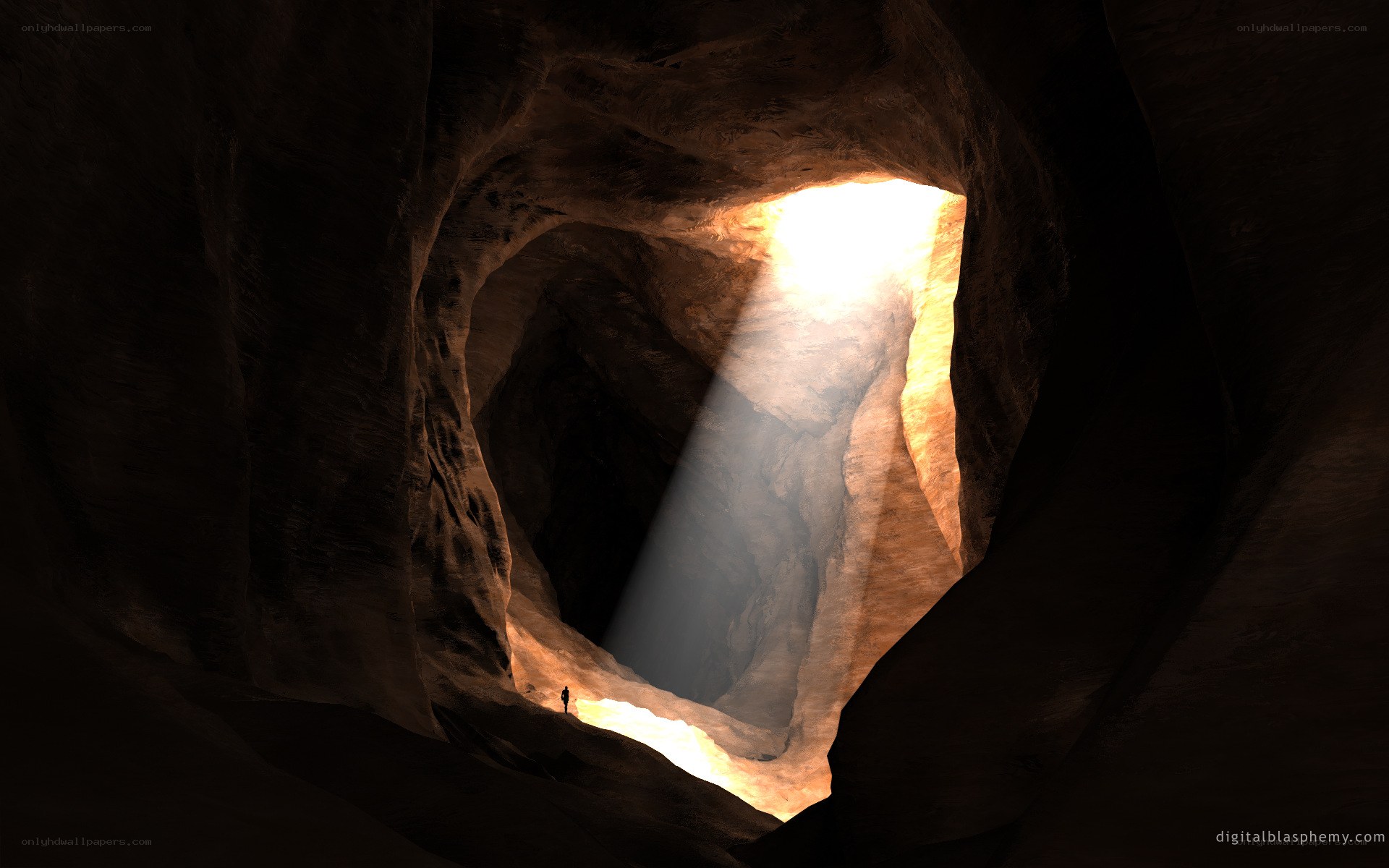 Light in the cave