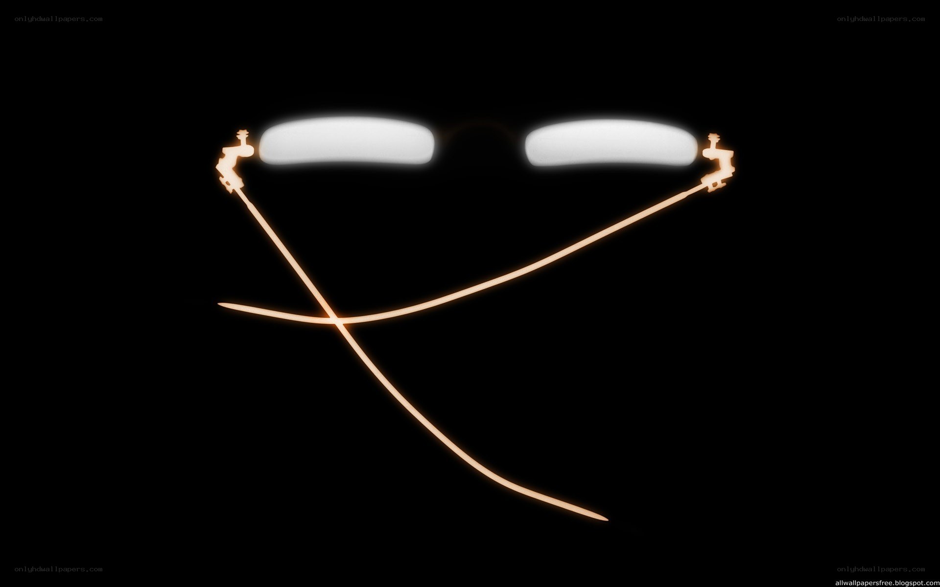 light painting smiley face