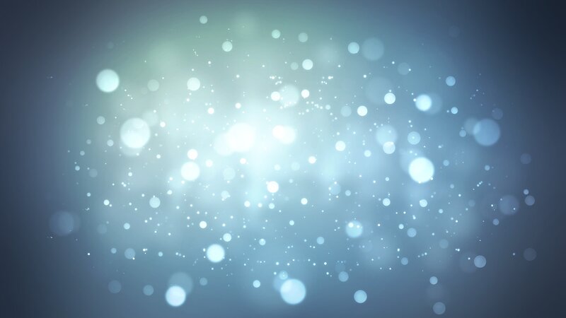 Light Particles in Air — Blue