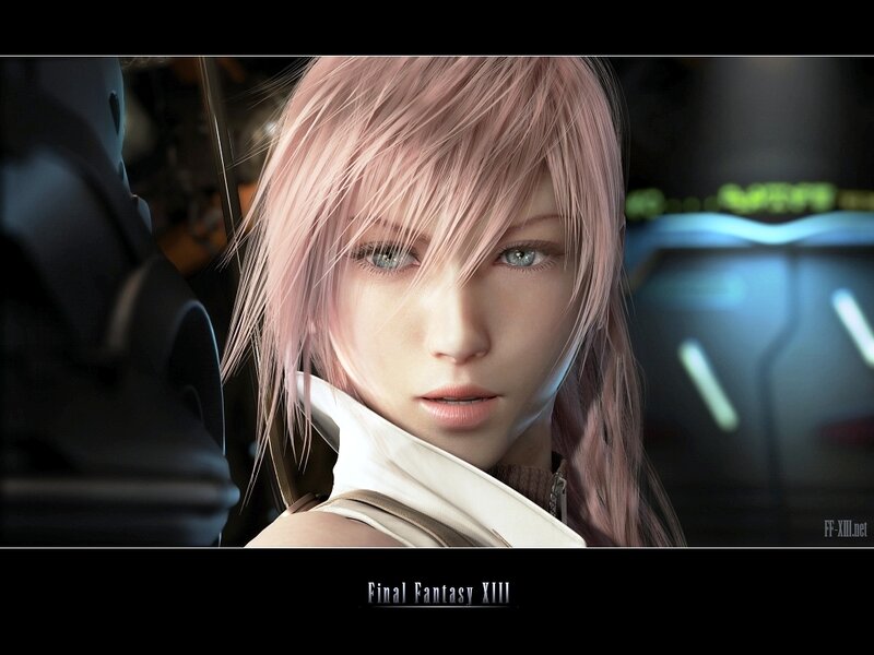 Light pink hair character close-up