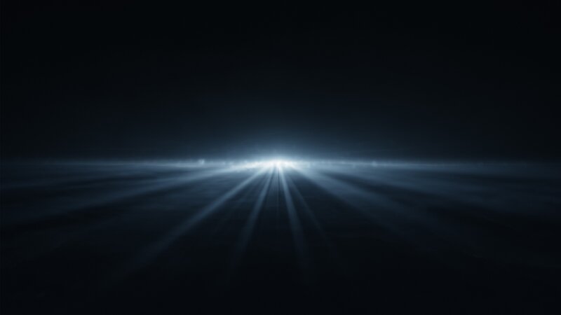 Light Rays in Dark Space