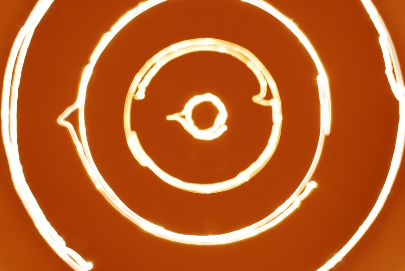 Light Spiral Pattern
