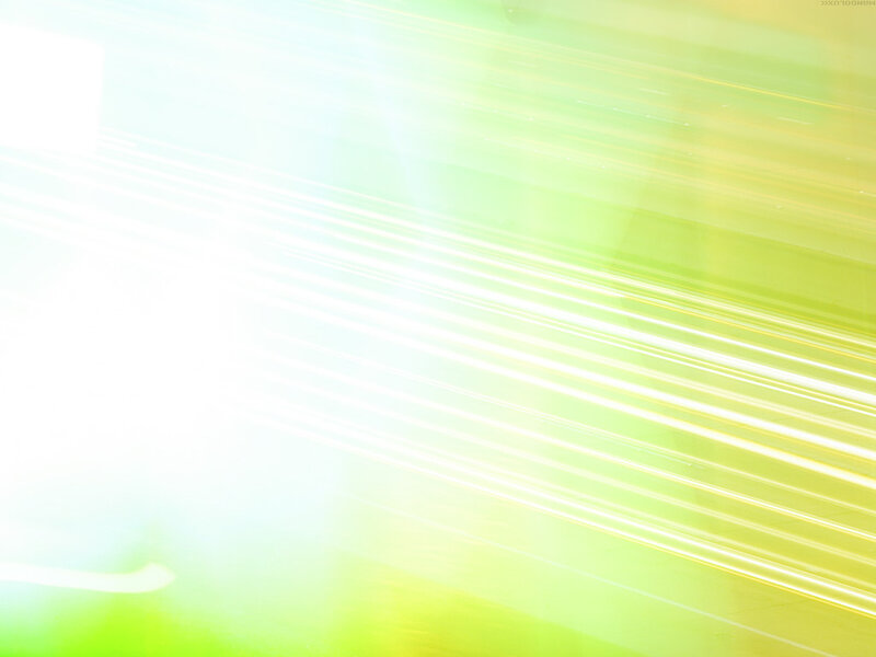 Light Streaks on Green