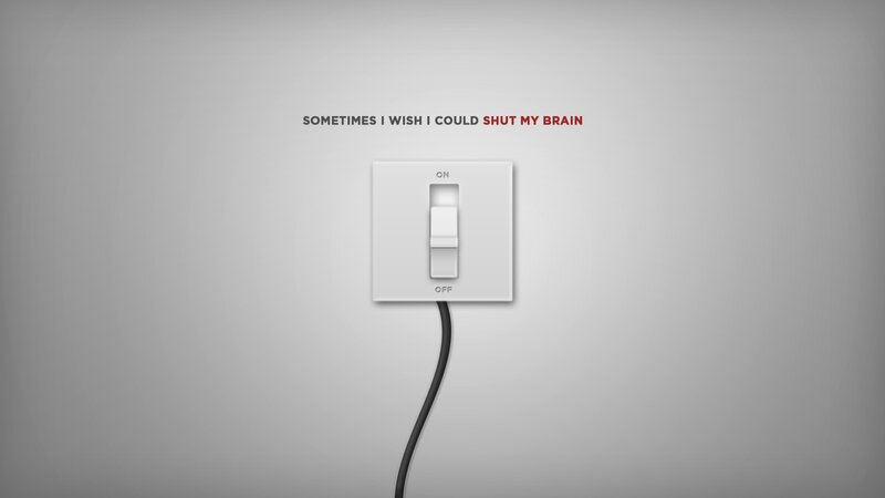 Light Switch on Wall — Gray