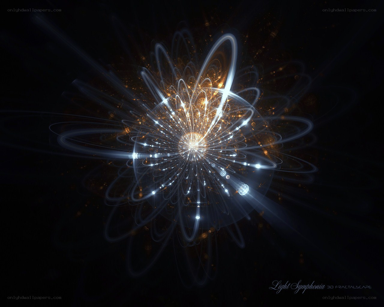 Light Symphony Fractal Art