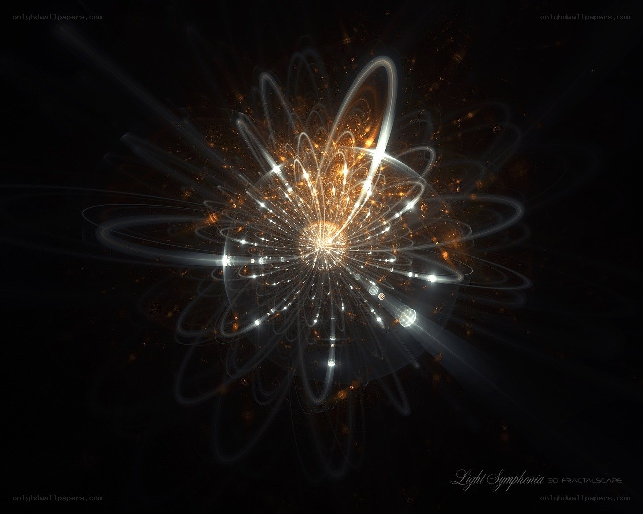 Light Symphony Fractal Art