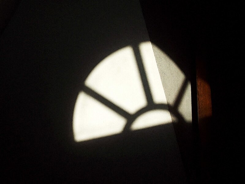 light through a window
