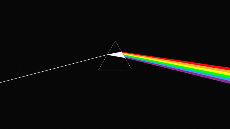 Light through prism