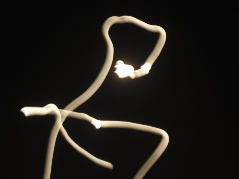 Light Trail Figure