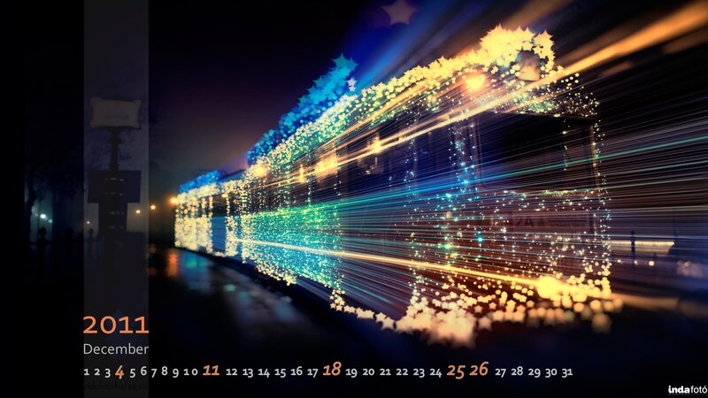 Light-trail Train