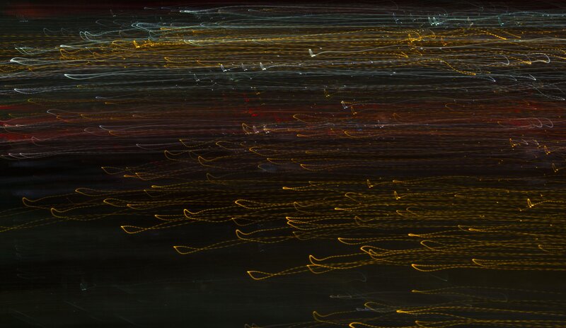 Light Trails at Night — Black, Dynamic