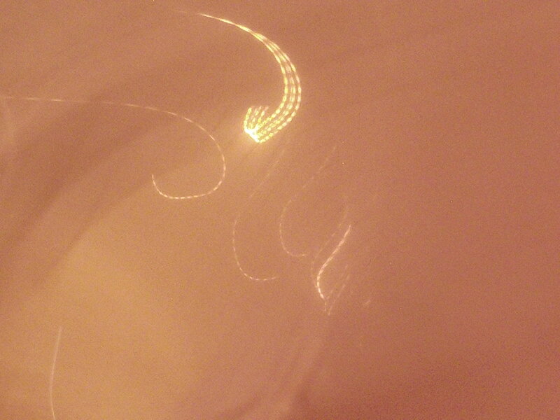 Light Trails in Fog