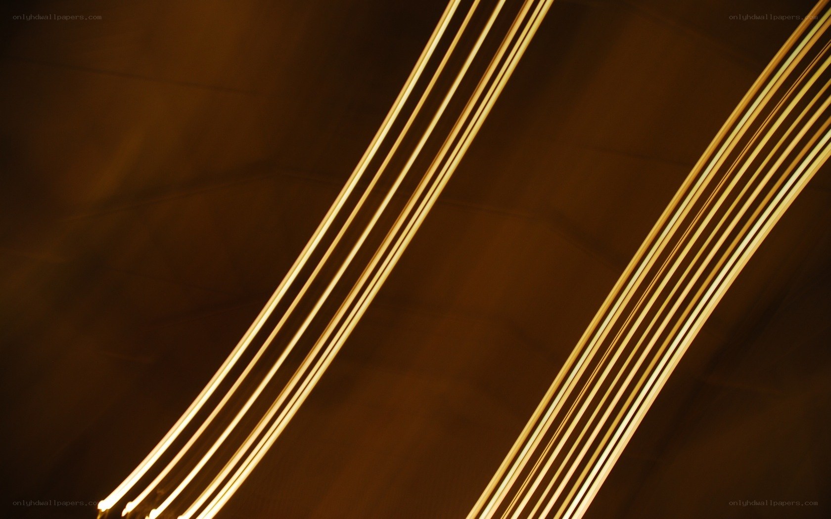Light trails in motion