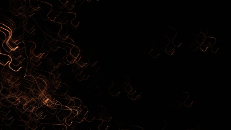 Light Trails on Black Background — Dark
