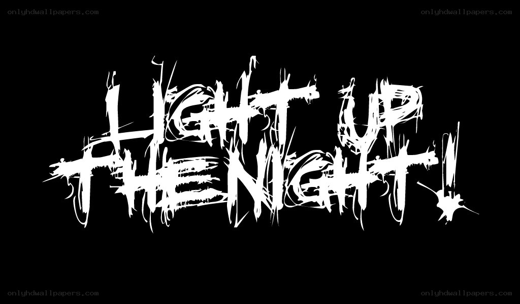 Light Up The Night text