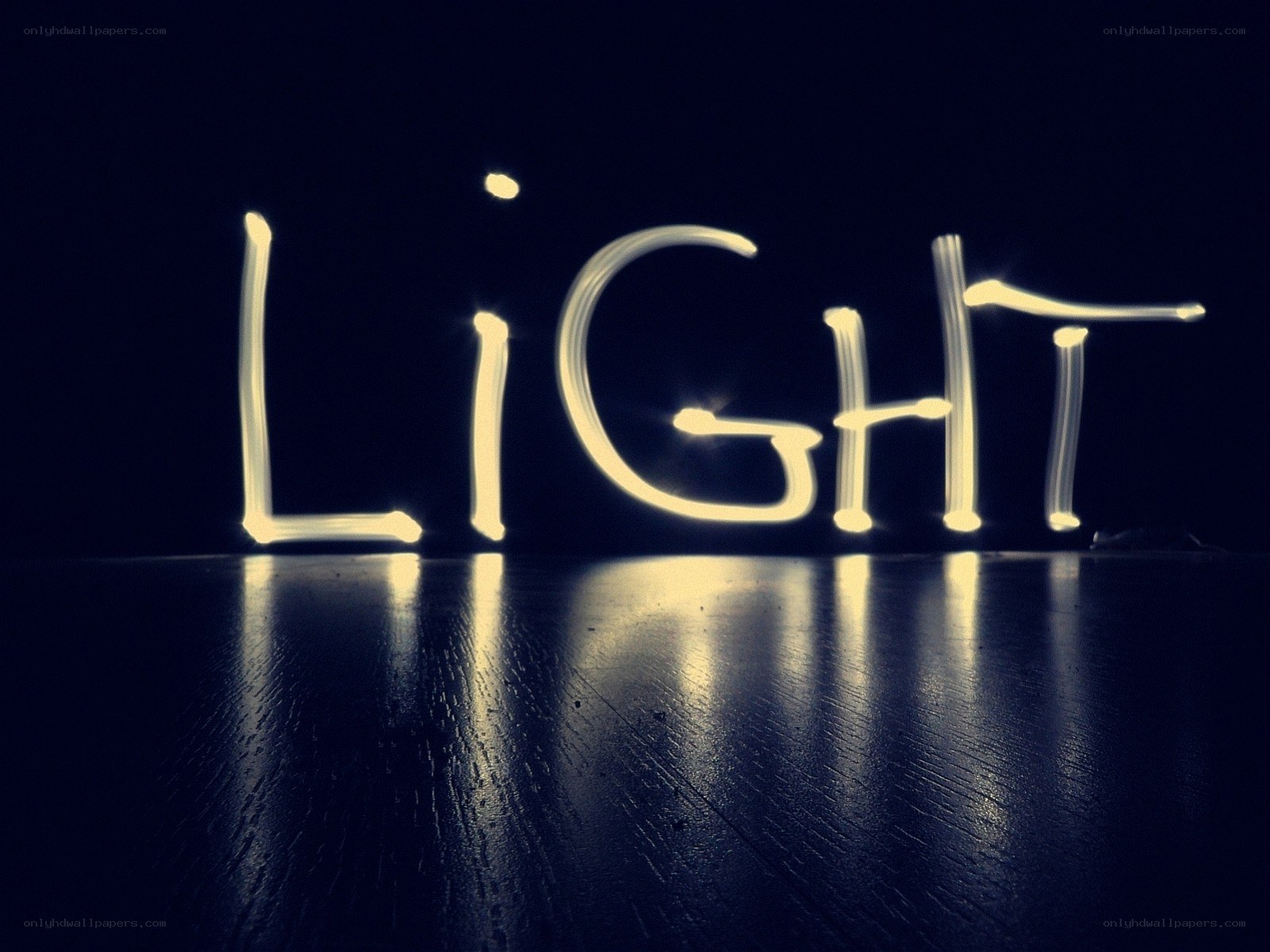 Light written in light