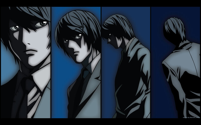 Light Yagami character collage