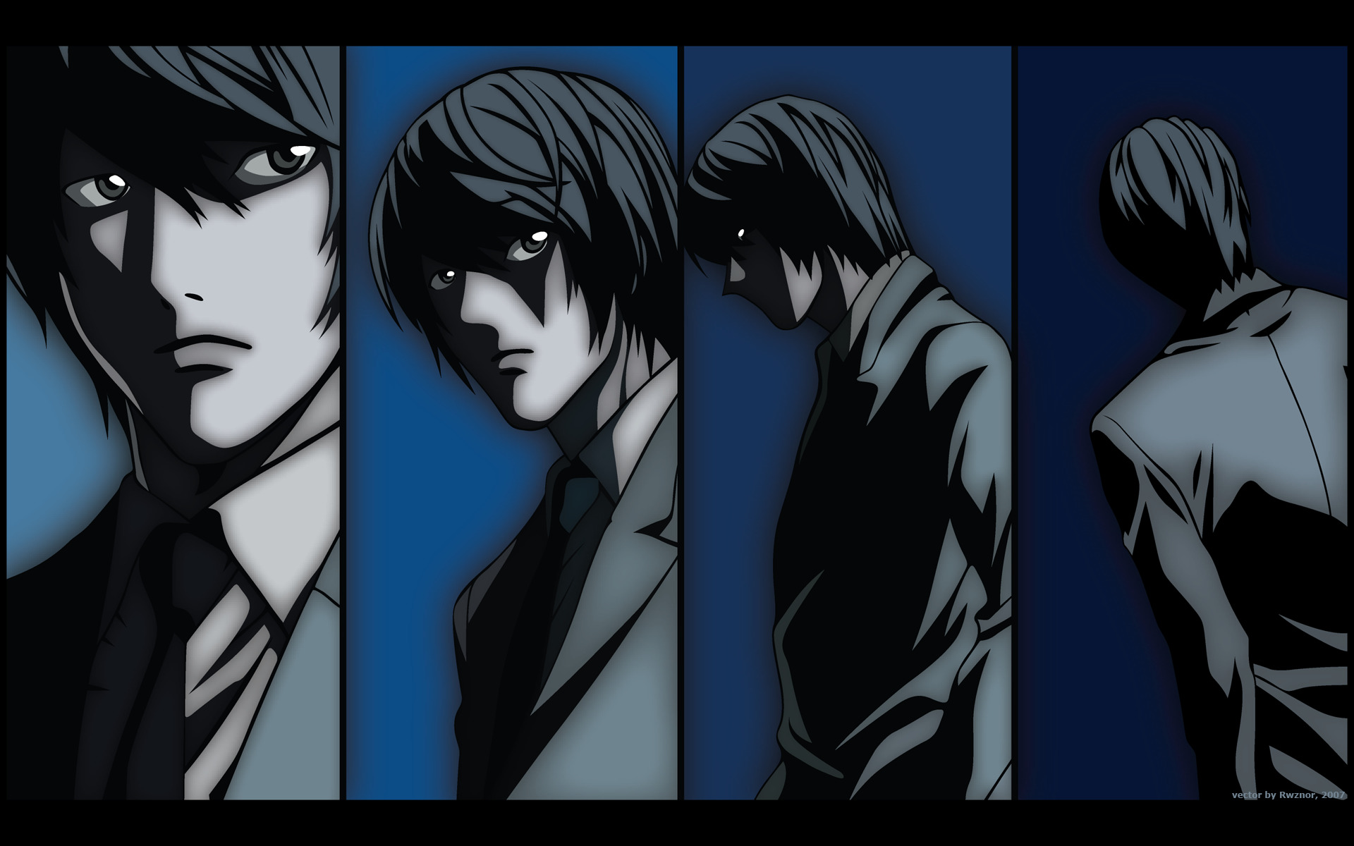 Light Yagami character collage