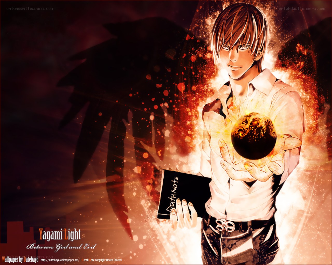 Light Yagami with Death Note